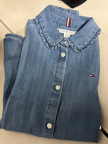 Tommy girls shirt M 2件包郵