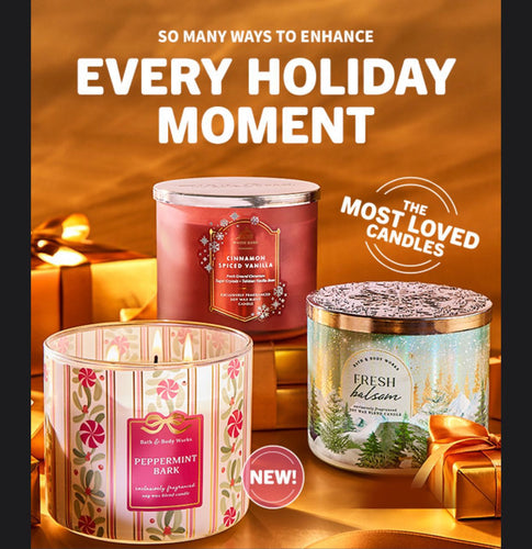 BBW 3 wick candle 多款 包郵 包裝或者不同 易碎品不設賠償