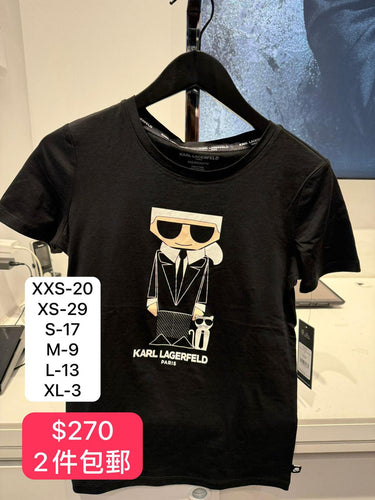 KL tee M 2件包郵