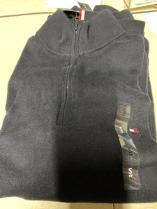 Tommy men half zip sweatshirt 多碼 包郵