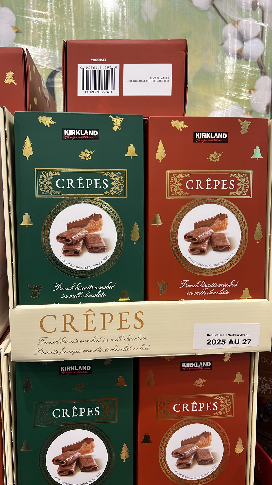 Kirkland crepes 包郵