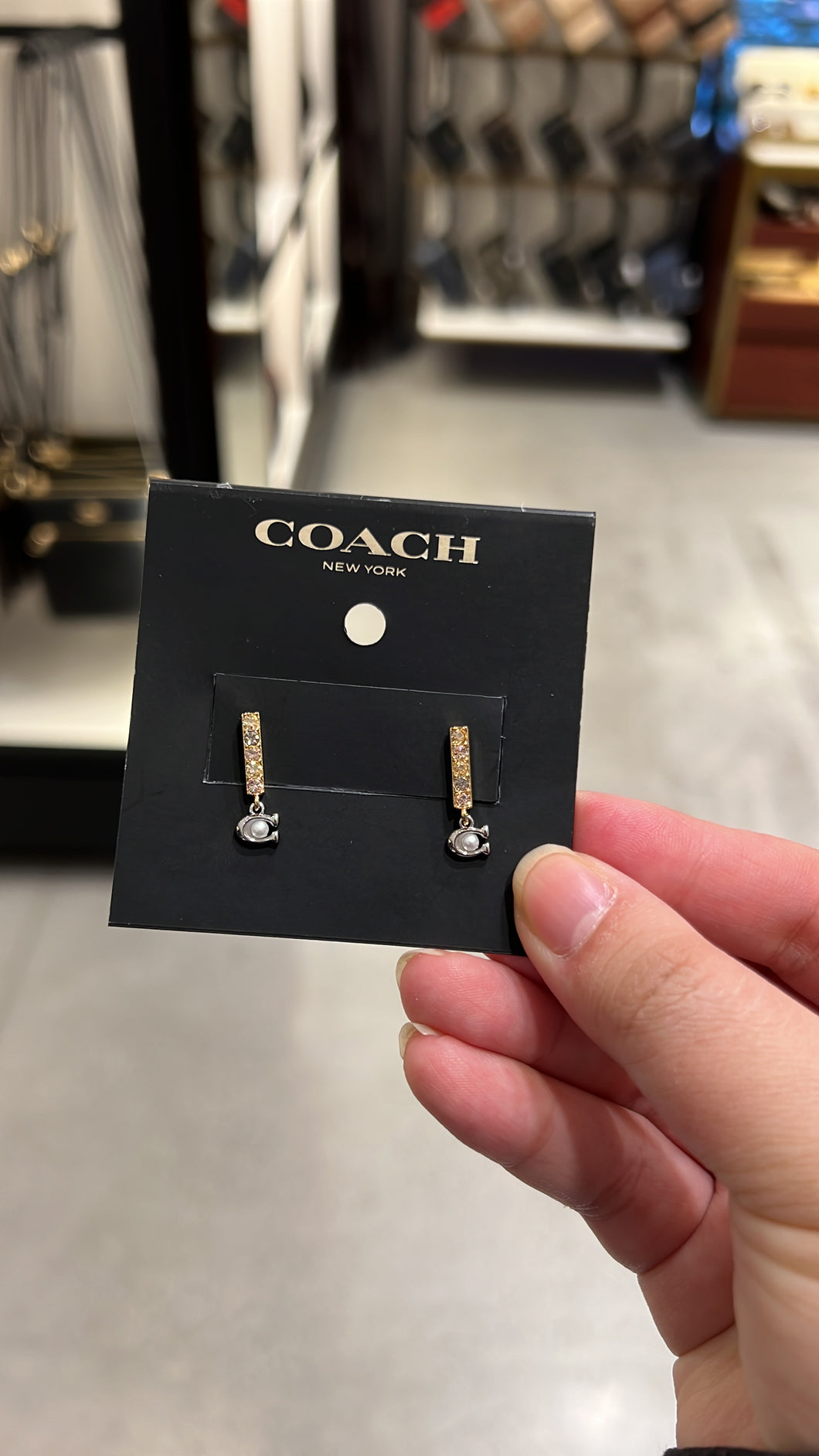 Coach earrings 不包郵