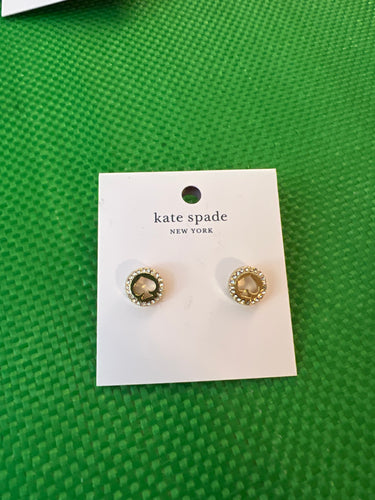 KS earrings gold