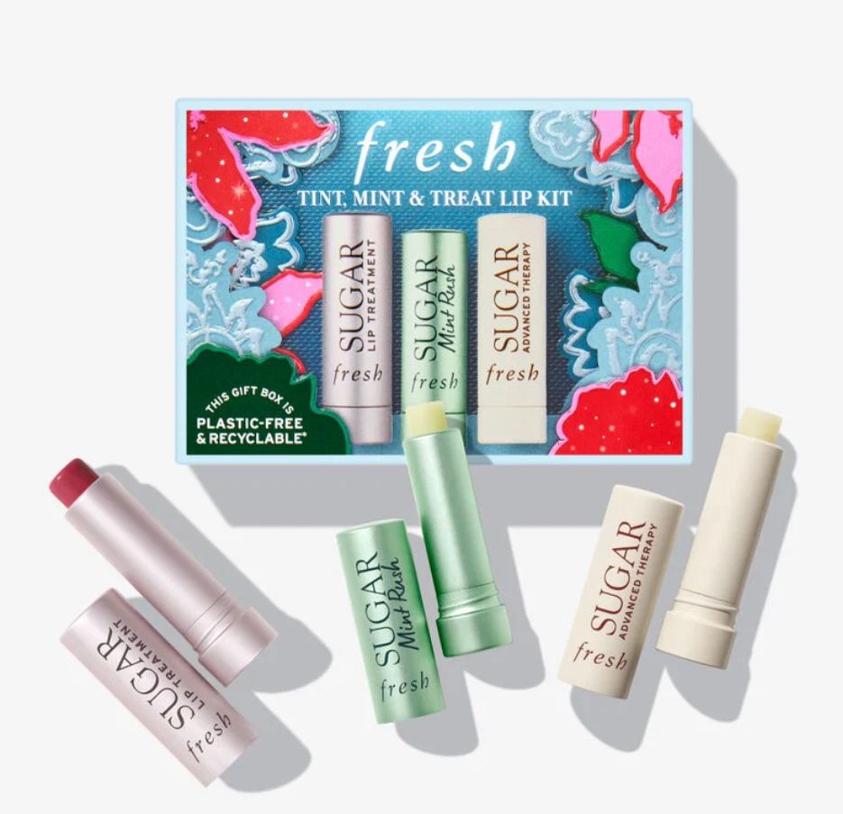 Fresh lip care 3件套 連盒不包郵