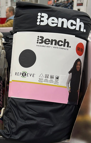 Bench women packable vest XL 不包郵