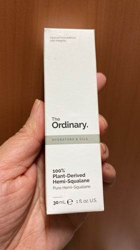100% Plant-Derived Hemi-Squalane 修復保濕護理油