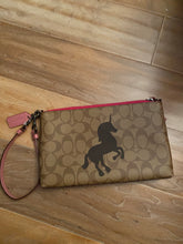 將圖片載入圖庫檢視器 Coach大wristlet 可自配鍊
