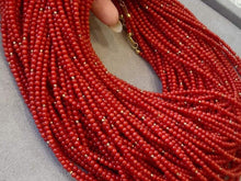 將圖片載入圖庫檢視器 日本制  18K金紅珊瑚項圈