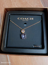 將圖片載入圖庫檢視器 Coach頸鍊