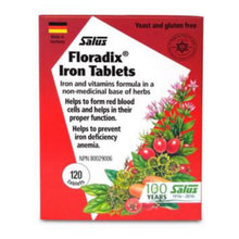 將圖片載入圖庫檢視器 Floradix 德國補鐵片120粒