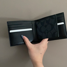 將圖片載入圖庫檢視器 Coach men’s wallet(可拆卡套）